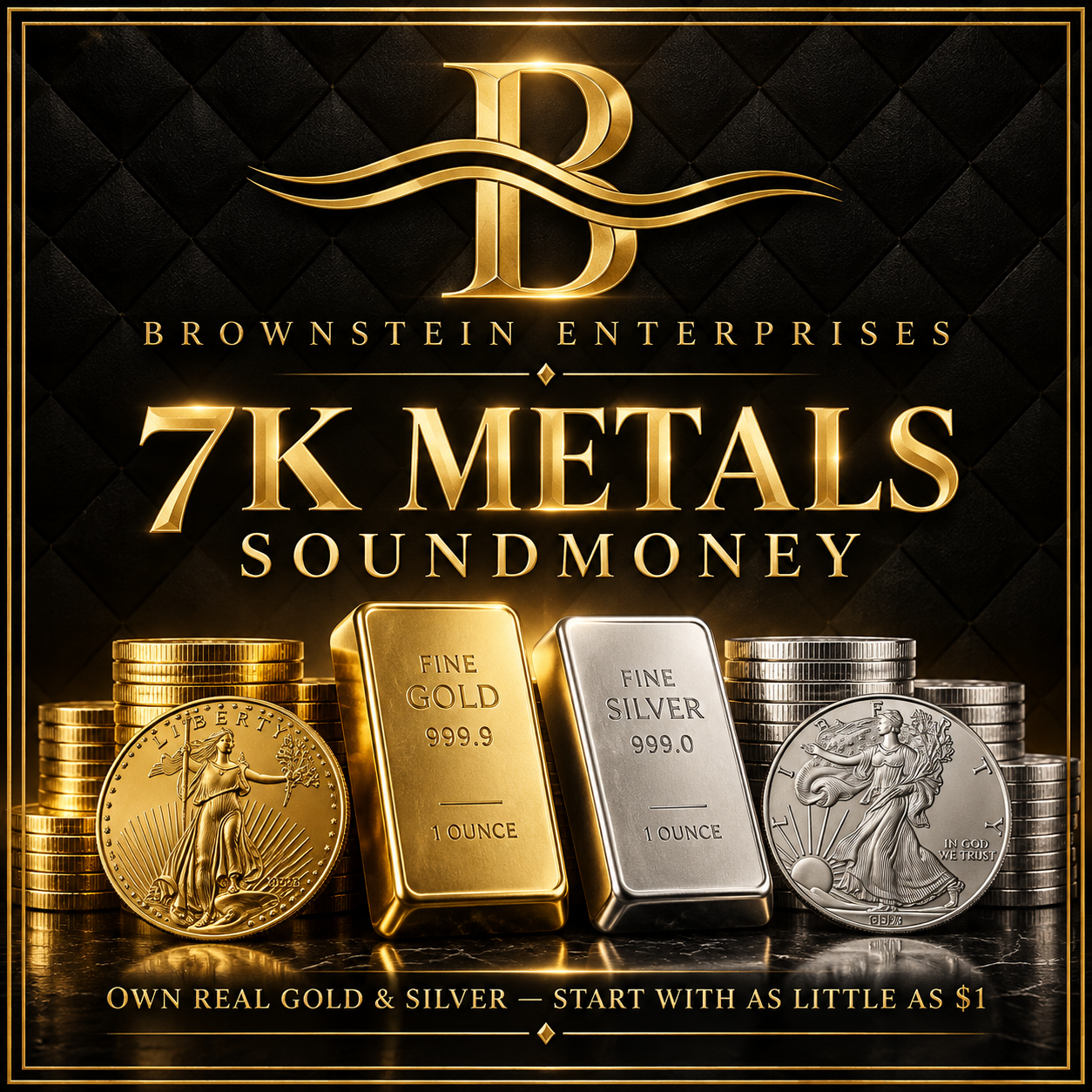 7K Metals and SoundMoney — start with as little as $1